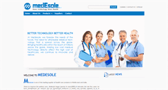 Desktop Screenshot of medesole.com